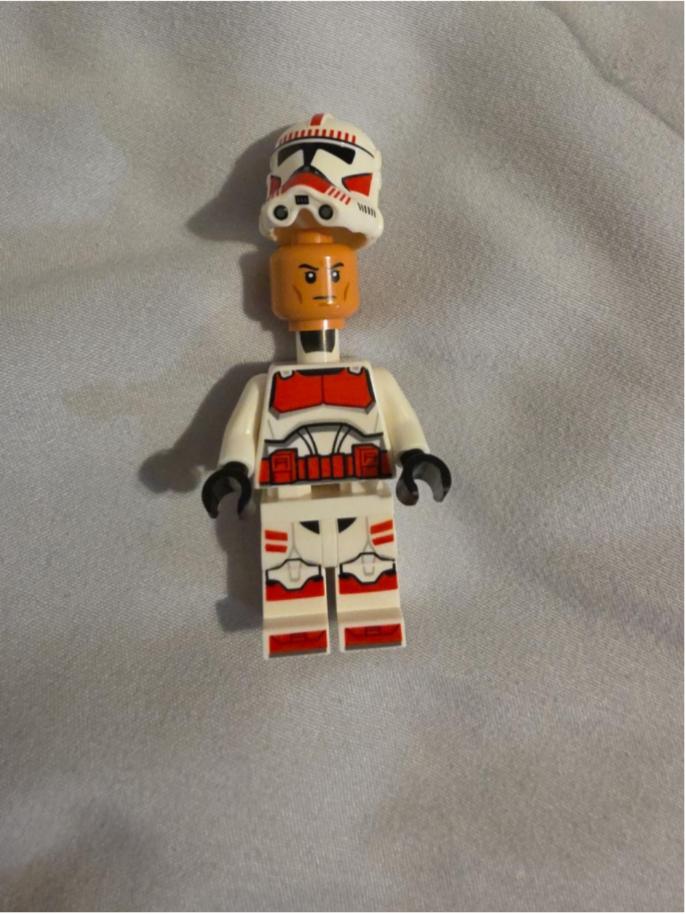 LEGO Star Wars Clone Shock Trooper Red Coruscant Guard Minifigure